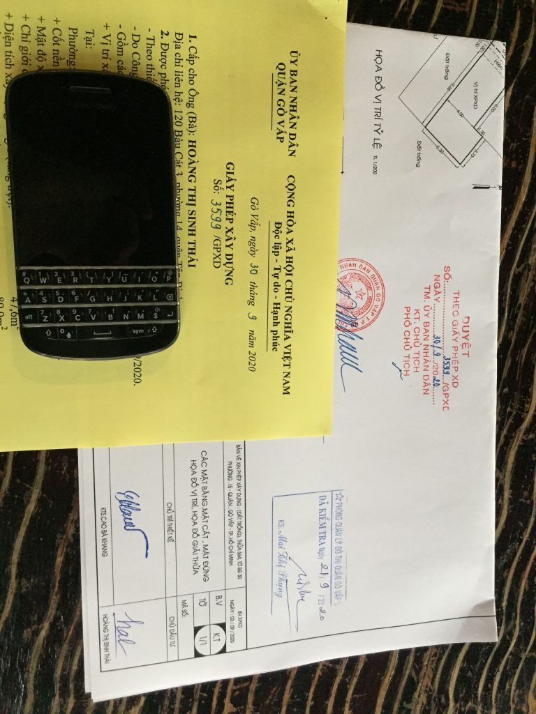 Hồ sơ xin phép xây dựng phường An Hội Tây gồm gì?