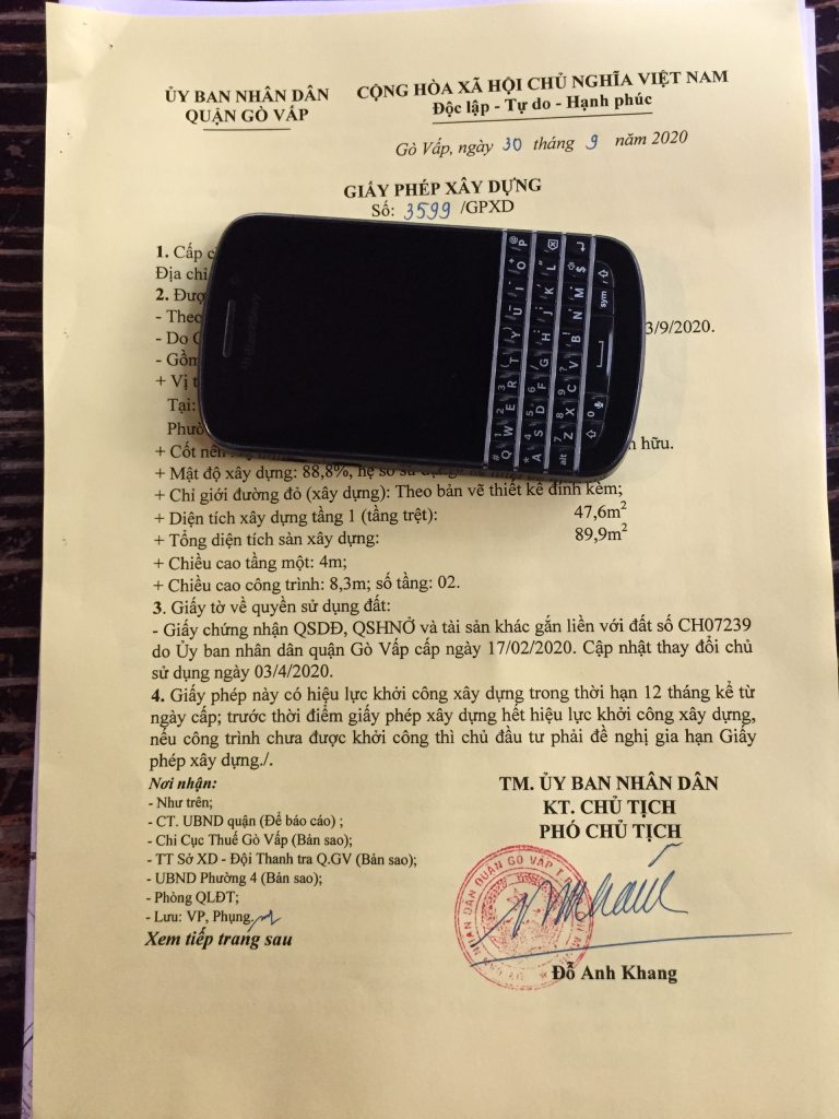 Tại sao nên chọn dịch vụ xin giấy phép xây dựng phường Thông Tây Hội nhanh - rẻ?