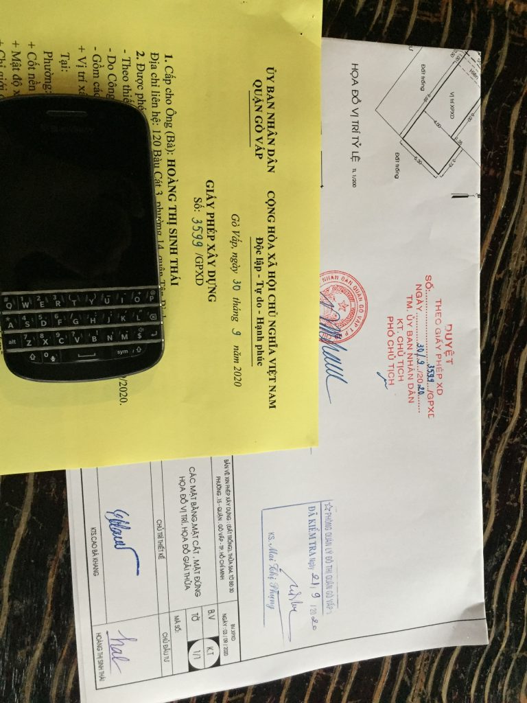 Thủ tục xin giấy phép xây dựng phường Thông Tây Hội Gò Vấp gồm những gì?