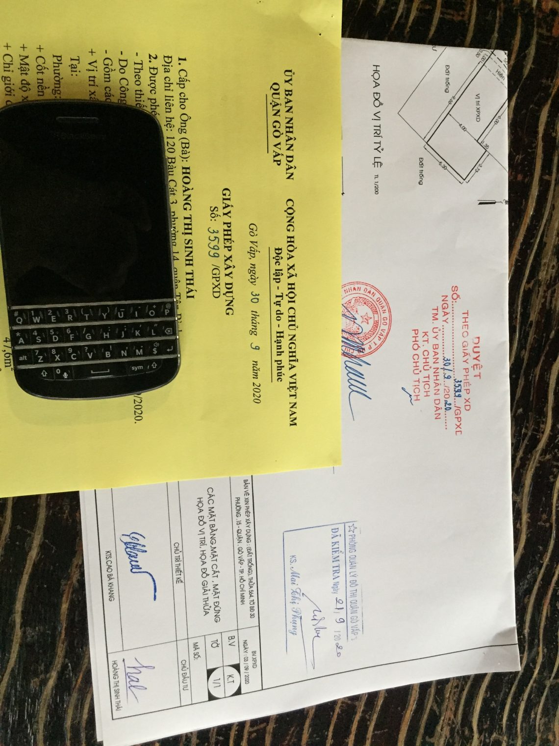 Xin giấy phép xây dựng phường Hạnh Thông